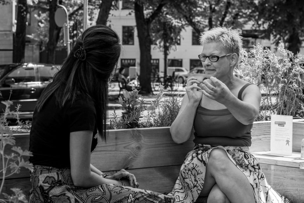 A 'book' from Denmark's Human Library project shares their story.