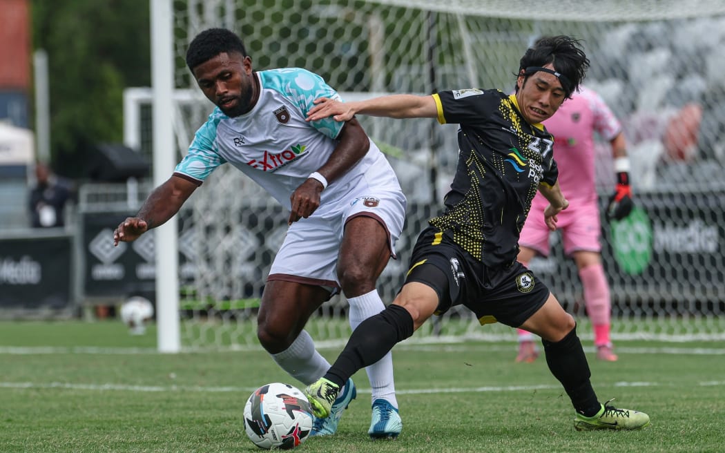 Solomon Kings FC's Sota Higashide. OFC Pro League 2026, Bula FC v Solomon Kings FC, Santos National Football Stadium, Papua New Guinea, Sunday 1 February 2026. Photo: Shane Wenzlick / www.phototek.nz