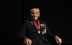 Sir Robert Gillies has recently been knighted by the Governor-General Her Excellency The Right Honourable Dame Cindy Kiro of New Zealand. The New Zealand Defence mark the event with a wreath-laying ceremony in honour of the 28th Maori Battalion.

Sir Robert Gillies, taken at Defence House, Wellington.