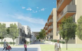 An artist's impression of the development.