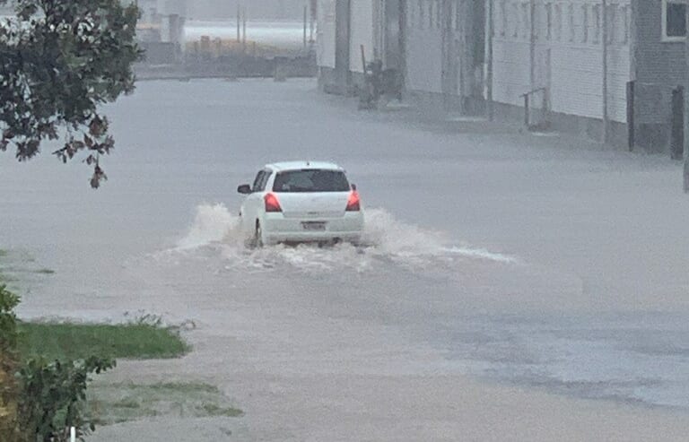 Flooding in Napier, 9 November, 2020