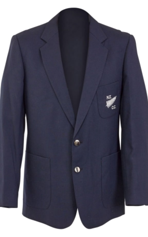 Martin Crowe's New Zealand Cricket blazer