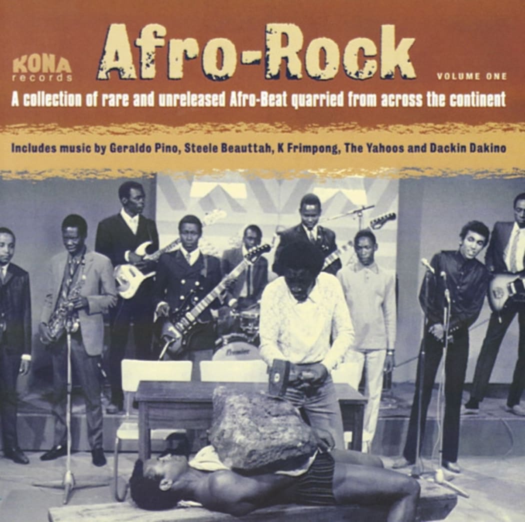 cover of Duncan Brooker's compliation: Afro Rock Vol 1.