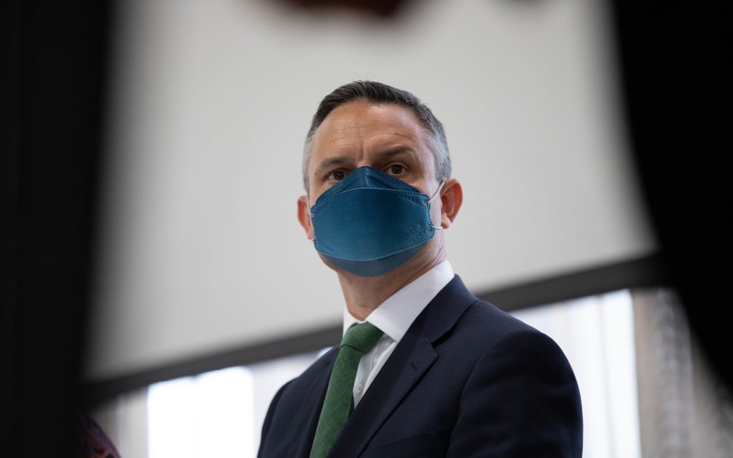 Climate Change Minister James Shaw at the release of the government's Emission Reduction Plan.