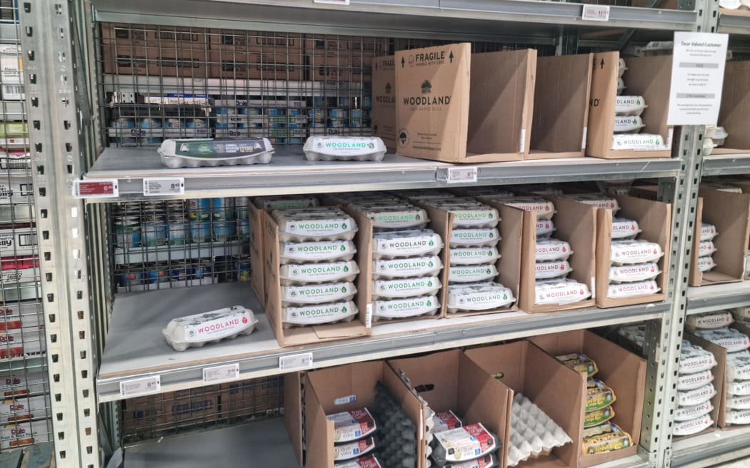 PAK'NSAVE in Christchurch is limiting the number of eggs customers can buy as an egg shortage affects supply.