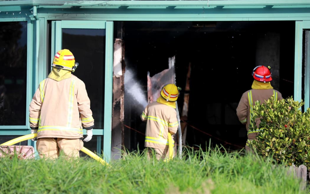 A second fire within a week has burnt more of the Gulf Harbour Country Club.