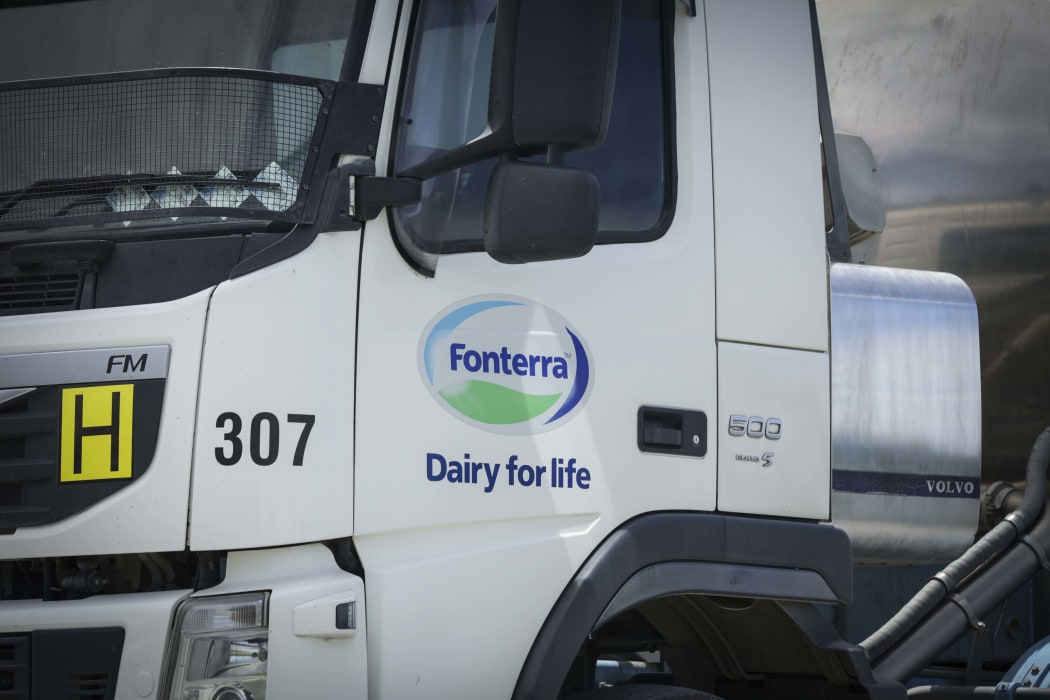 Fonterra milk truck