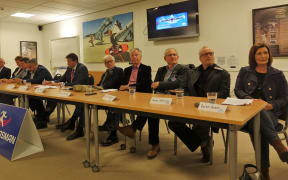 The Nelson and Tasman mayoral candidates.