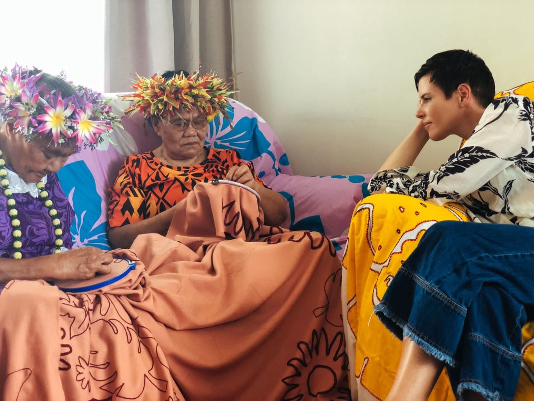 Karen Walker and the Cook Island Māmās