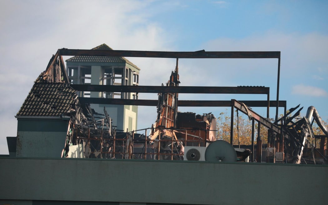 A second fire within a week has burnt more of the Gulf Harbour Country Club.