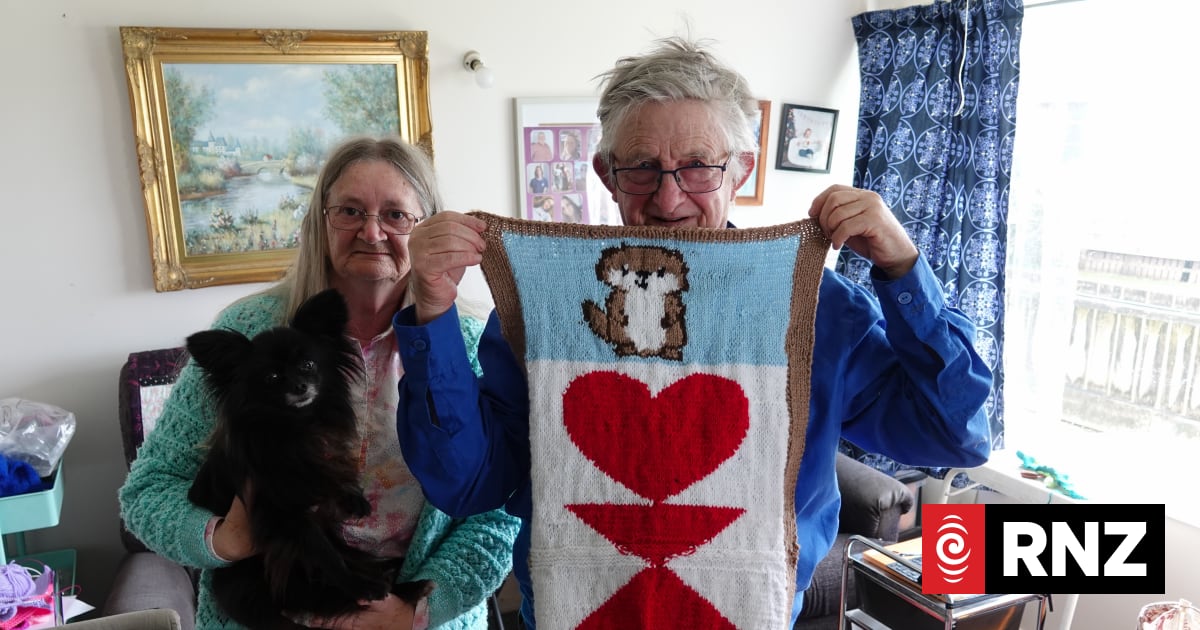 Meet the Northland farmer turned baby blanket knitter