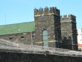 The old Mt Eden prison.