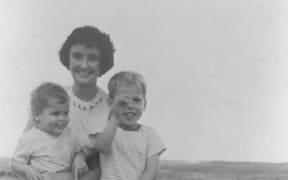 Beatrice with her children 1970