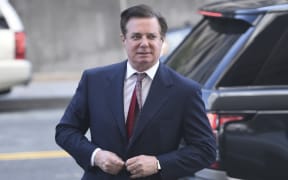 Paul Manafort arrives for a hearing at US District Court on June 15, 2018 in Washington, DC. (Photo by Brendan SMIALOWSKI / AFP)