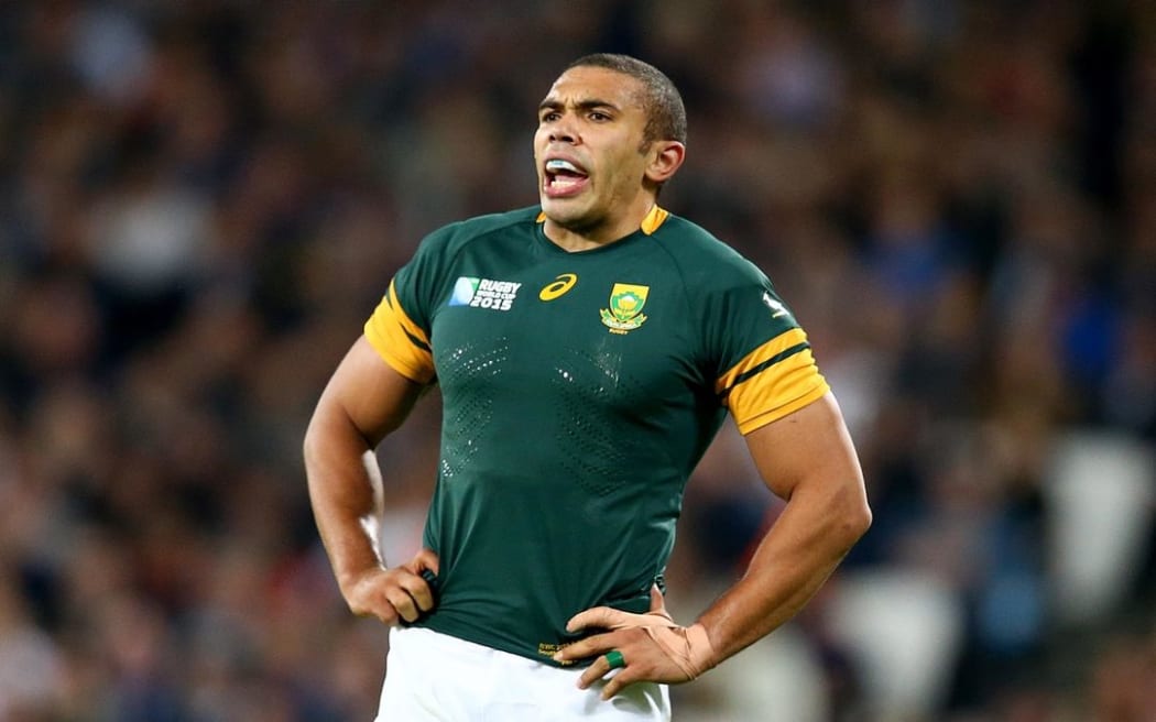 South African great Bryan Habana in his last-ever Test in the 2015 Rugby World Cup bronze final, Olympic Stadium, London 30/10/2015
South Africa vs Argentina
Mandatory Credit ©INPHO/Dan Sheridan