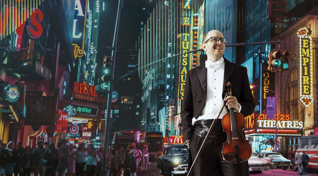 Publicity art for Auckland Philharmonia City Lights concert
