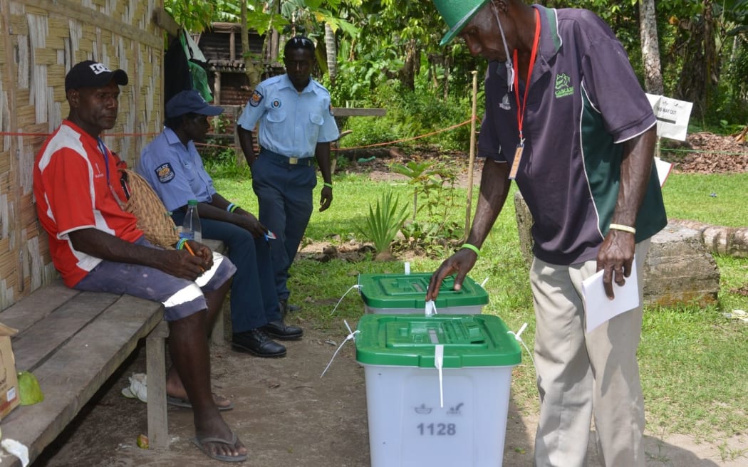 Bougainville voter