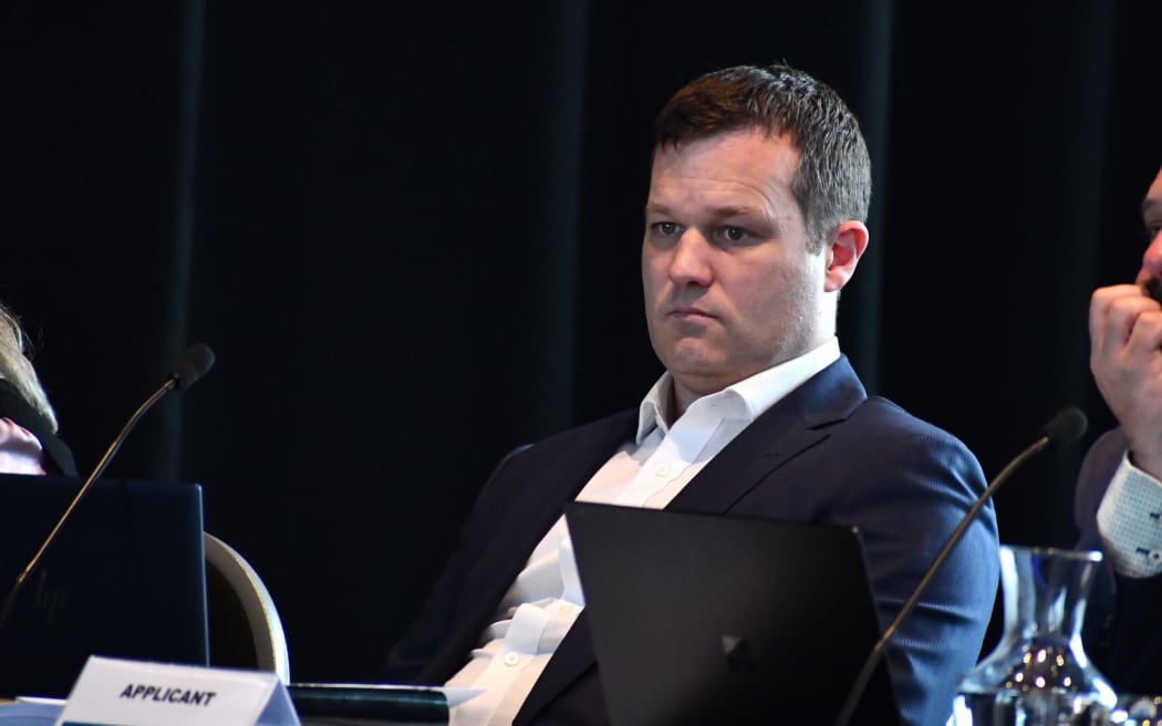 Ministry of Housing and Urban Development legal counsel Nick Whittington, at the hearing on emergency housing motels in Rotorua, on Tuesday 5 November, 2024.