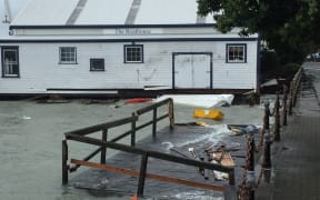 The Boathouse on Nelson's waterfront.