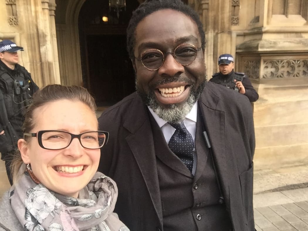 Dr Katie Bruce and Lord Victor Adebowale