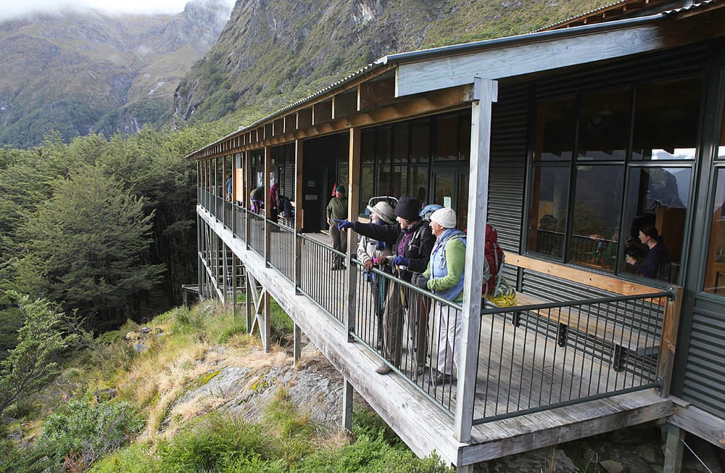 Falls Hut, Routeburn Track, New Zealand