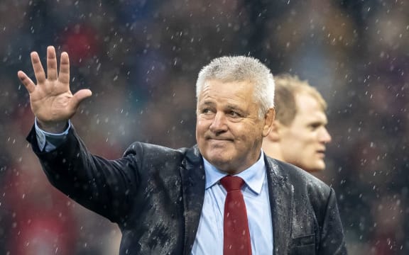 Wales Head Coach Warren Gatland.