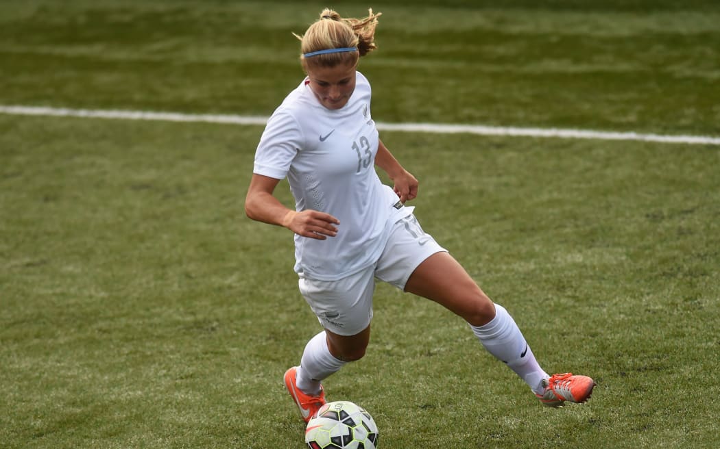 New Zealand footballer Rosie White.