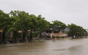 The entrance to Richmond Villas, Thames.