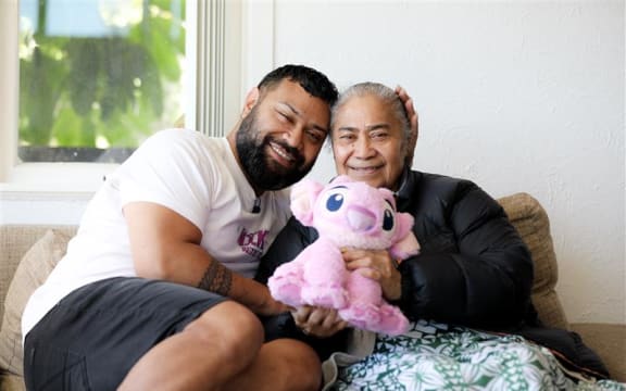 Sapini Unoi and his mother Mutalau have gained thousands of followers on their TikTok account.