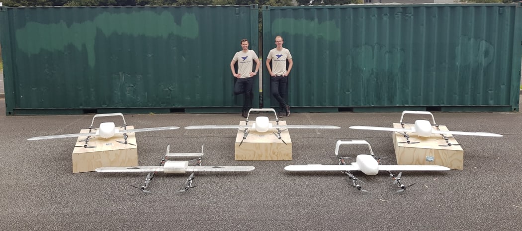 The trial drones that will fly vaccines in Vanuatu.