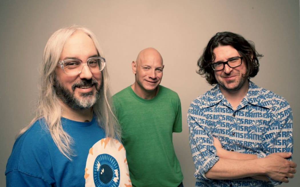 Dinosaur Jr (l-r) J Mascis, Murph, Lou Barlow.