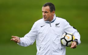All Whites coach Fritz Schmid.