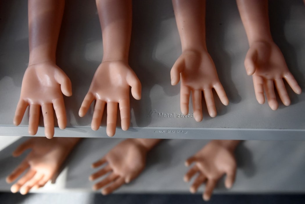 5500278 14.05.2018 Parts of robot patients used for medical purposes, manufactured at Eidos-Medicine in Kazan. Maksim Bogodvid / Sputnik (Photo by)