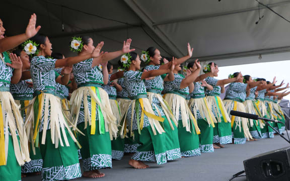 McAuley High School Tokelauan group