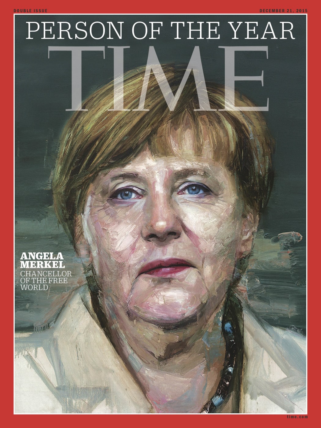 Time Magazine has named Angela Merkel person of the year for 2015