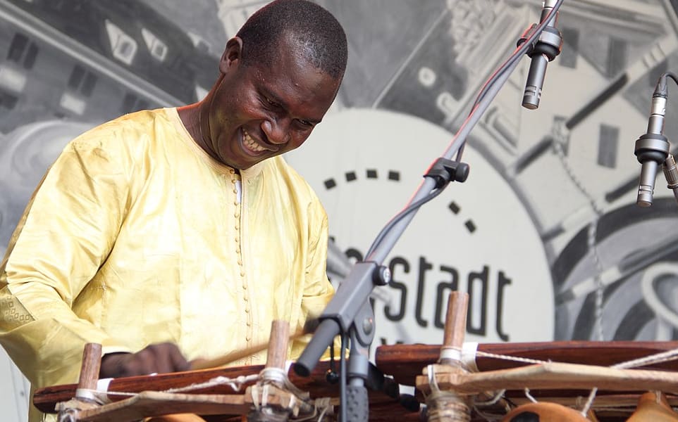 Fodé Lassana Diabaté - balafon player from Trio da Kali