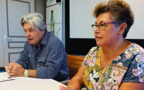 France's right-wing National Rally party candidate, Alain Descombels (Left) "we do not want an associated state, nor of partnership, we want to remain French, and for us, it is priority."
