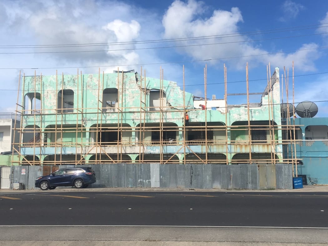 FEMA rebuild on Saipan after Typhoon Yutu