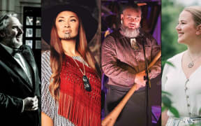 Simon O’Neill, Maisey Rika, Horomona Horo and Eliza Boom