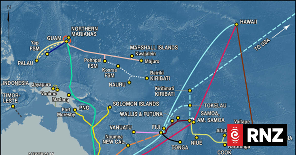 Pacific's undersea internet cables tangled up in geopolitical tensions ...