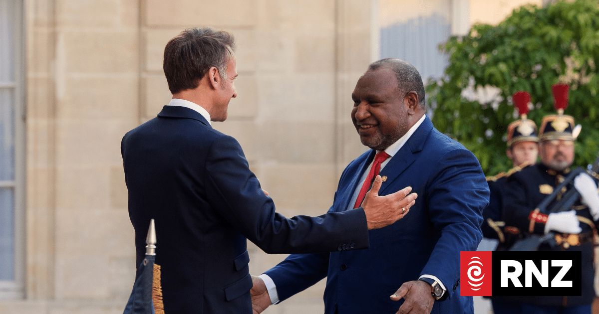 PNG prime minister visits France as two countries strengthen ties
