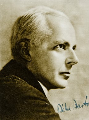 Béla Bartók in 1922