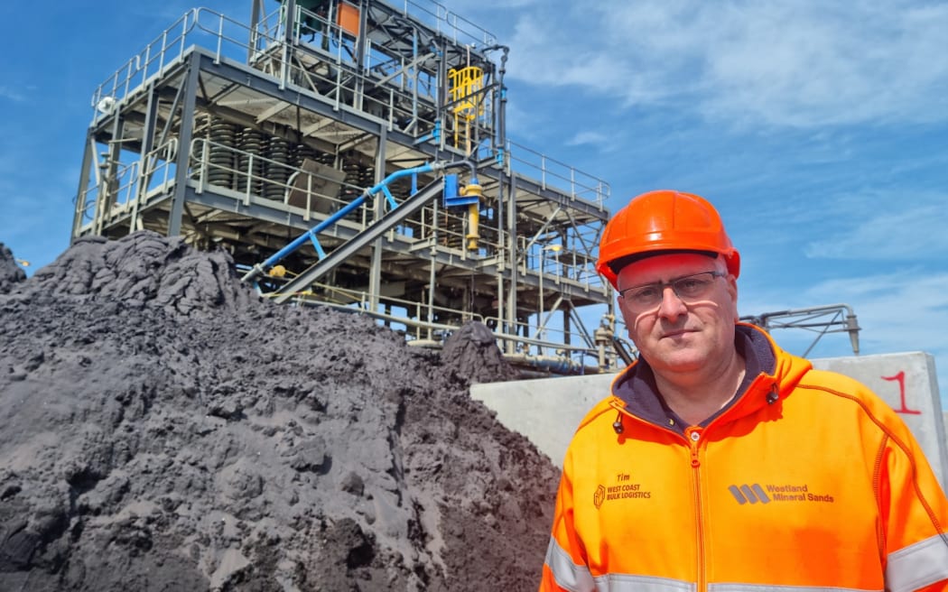 Westland Mineral Sands general manager Tim Chase