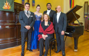 2016 Finalists with Judge Yvonne Kenny