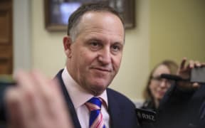09082016. Photo Rebekah Parsons-King. Caucas run. John Key.
