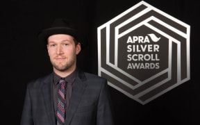 Thomas Oliver at the 2016 Apra Silver Scrolls