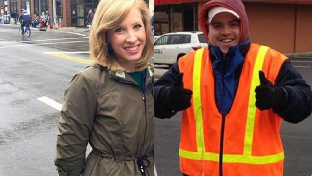 WDBJ7 TV reporter Alison Parker, 24, and cameraman Adam Ward, 27