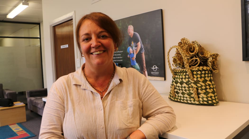 Odyssey Drug Treatment worker. Jo-Ann Ellis