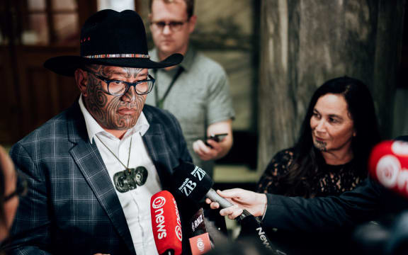 Māori Party co-leaders Rawiri Waititi Debbie Ngarewa-Packer.