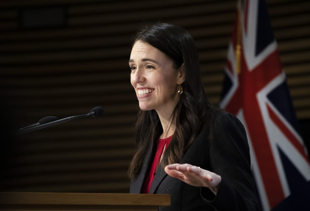 Prime Minister Jacinda Ardern during the Covid-19 update at Parliament, Wellington . 23 September, 2021.